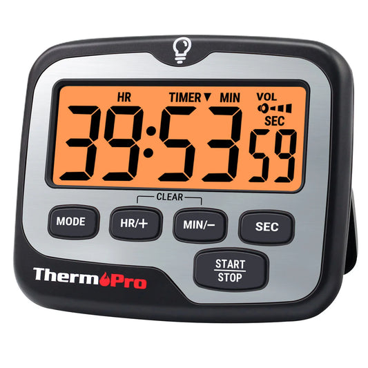 ThermoPro TM01 Multifunctional Kitchen Timer with Backlight
