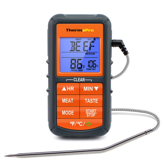 ThermoPro TP06B Digital Grill Meat Thermometer with Probe